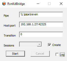 RvnKdBridge connection