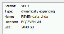 Hyper-V settings